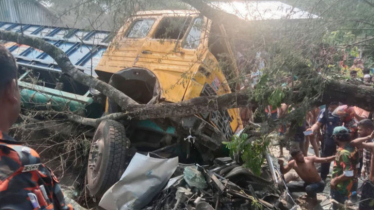 ঝালকাঠিতে ট্রাক-প্রাইভেটকারের সংঘর্ষে নিহত ১১