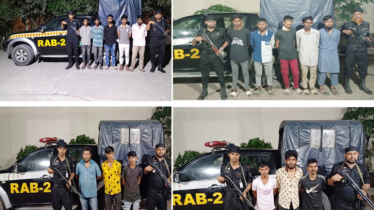 মোহাম্মদপুর থেকে কিশোর গ্যাংয়ের ১৬ সদস্য গ্রেপ্তার
