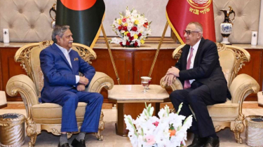 রাষ্ট্রপতির সঙ্গে ফিলিস্তিনের রাষ্ট্রদূতের সৌজন্য সাক্ষাৎ