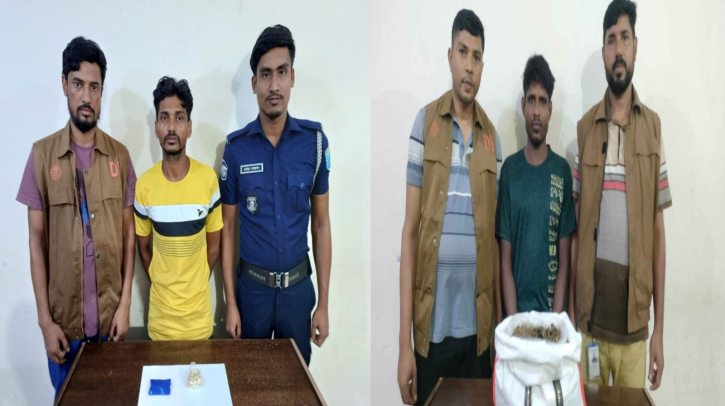 সাভারে ২ মাদক কারবারি গ্রেফতার সাভারে ২ মাদক কারবারি গ্রেফতার