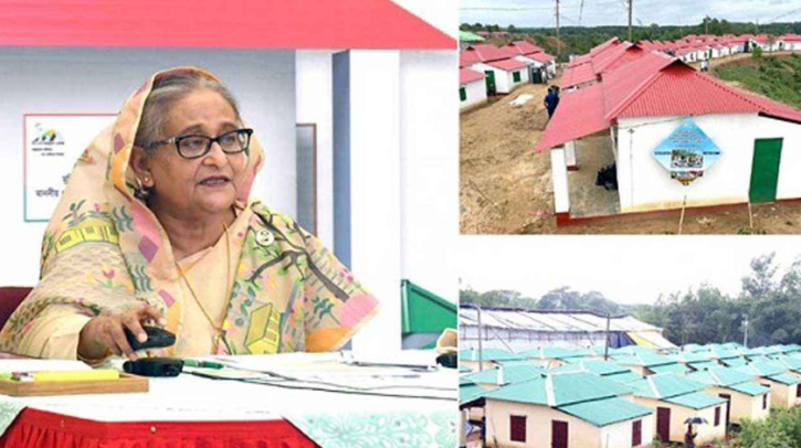 প্রধানমন্ত্রীর উপহারের ঘর পেল ১৮,৫৬৬ পরিবার প্রধানমন্ত্রীর উপহারের ঘর পেল ১৮,৫৬৬ পরিবার