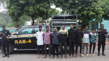 কিশোর গ্যাং ‌‘আলামিন গ্রুপে’র লিডারসহ গ্রেফতার ৮