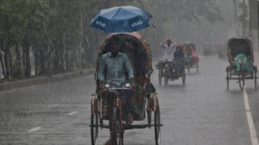 ঢাকাসহ চার বিভাগে বজ্রসহ বৃষ্টির আভাস