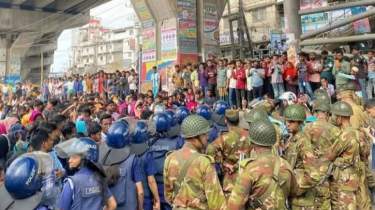 সিইপিজেডে আবারও শ্রমিকদের বিক্ষোভ