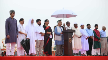 জুলাই ঘোষণাপত্র পাঠ করলেন প্রধান উপদেষ্টা