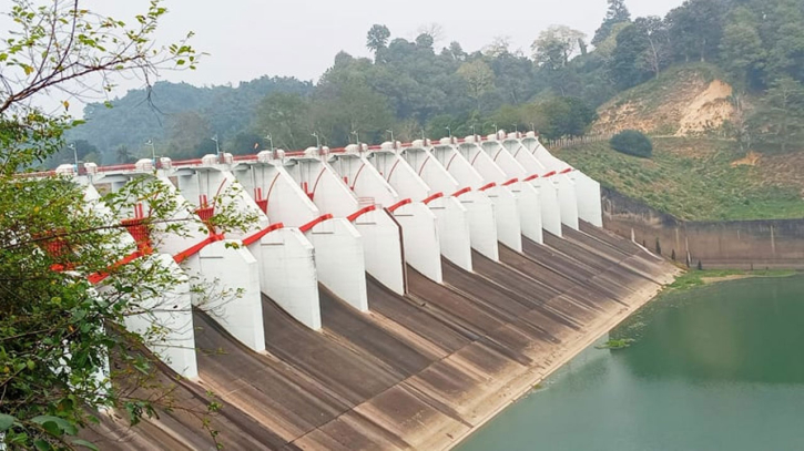 ৭ দিন পর বন্ধ করা হলো কাপ্তাই বাঁধের সবগুলো জলকপাট