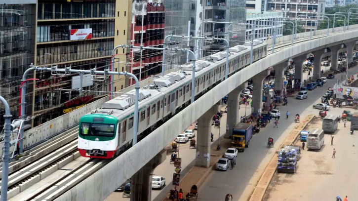 শুক্রবার থেকে মেট্রোরেলের যাত্রী সেবা বন্ধের ঘোষণা