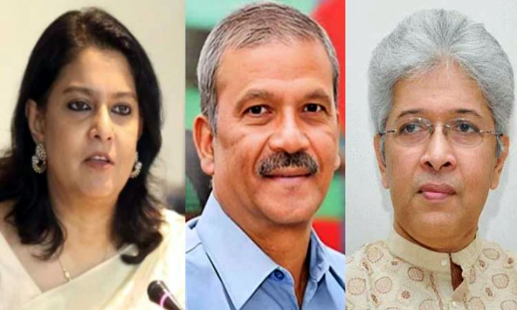 রিজওয়ানা হাসান তথ্য, আসিফ নজরুল ক্রীড়া ও আদিলুর এলজিআরডি মন্ত্রণালয়ের দায়িত্বে