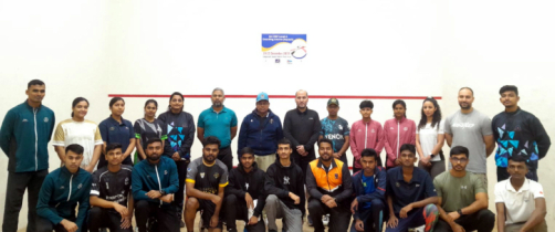 তৃতীয় বিশ্ব স্কোয়াশ ফেডারেশন লেভেল-১ কোচিং কোর্স শুরু