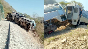 মেক্সিকোয় ট্রেন লাইনচ্যুত হয়ে নিহত ১৩ মেক্সিকোয় ট্রেন লাইনচ্যুত হয়ে নিহত ১৩