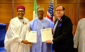 নাইজেরিয়ার সঙ্গে স্বাস্থ্য সহায়তা চুক্তি স্বাক্ষর যুক্তরাষ্ট্রের নাইজেরিয়ার সঙ্গে স্বাস্থ্য সহায়তা চুক্তি স্বাক্ষর যুক্তরাষ্ট্রের