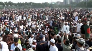 ওসমান হাদির জানাজায় অংশ নিতে লাখো মানুষের ঢল