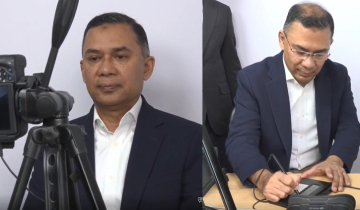 ভোটার নিবন্ধন কার্যক্রম সম্পন্ন করলেন তারেক রহমান