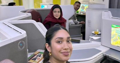 হিথ্রো বিমানবন্দর ছাড়ল তারেক রহমানকে বহনকারী বিমান