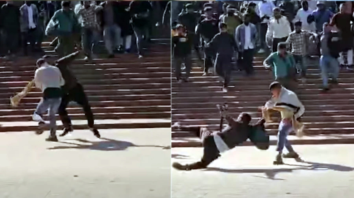 বুদ্ধিজীবী স্মৃতিসৌধে সিনেমা স্টাইলে সাংবাদিকের ওপর হামলা