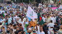 সমাবেশ শুরুর আগেই কানায় কানায় পূর্ণ সোহরাওয়ার্দী উদ্যান