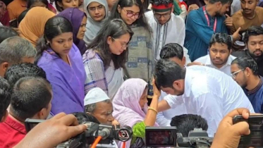 শহীদ আবু সাঈদের মায়ের দোয়া নিয়ে এনসিপির জুলাই পদযাত্রা শুরু