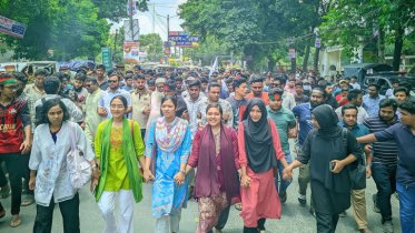 বিক্ষোভে উত্তাল রংপুর, খুনিদের সর্বোচ্চ শাস্তি দাবি  