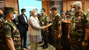 সেনাসদর নির্বাচনী পর্ষদ অনুষ্ঠানে প্রধান উপদেষ্টার যোগদান