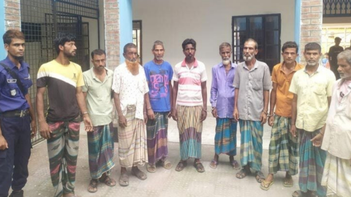 বালু সরানোর কথা বলে আ’লীগের মিছিলে, কারাগারে ১০ শ্রমিক বালু সরানোর কথা বলে আ’লীগের মিছিলে, কারাগারে ১০ শ্রমিক