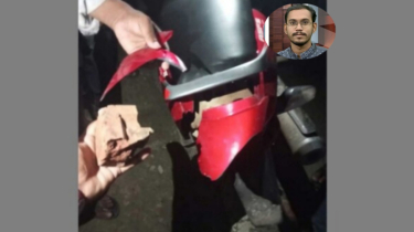হান্নান মাসউদের মোটরসাইকেল বহরে হামলা, আহত ১ 