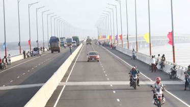 পদ্মা সেতুতে যান চলাচলের তিন বছরপূর্তি আজ