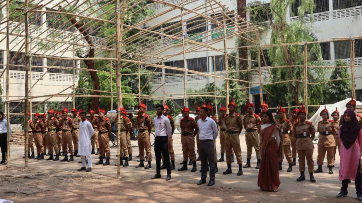 জবি বিএনসিসি’র আন্তঃপ্লাটুন ড্রিল প্রতিযোগিতা জবি বিএনসিসি’র আন্তঃপ্লাটুন ড্রিল প্রতিযোগিতা