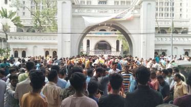 স্লোগান মিছিলে নগর ভবনের সামনে জড়ো হচ্ছেন ইশরাকপন্থীরা!