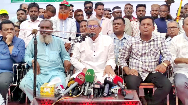 জনগণ সংকট বোঝে না, তারা শুধু ভোট দিতে চায় : মির্জা ফখরুল