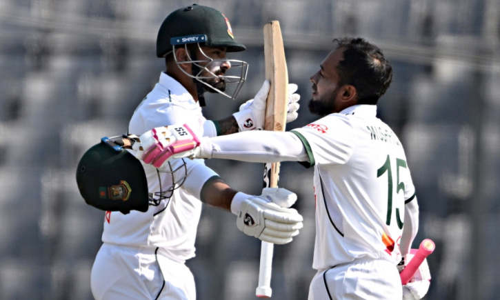 মুশফিক-লিটনের সেঞ্চুরিতে ৪৭৬ রানে থামল বাংলাদেশ