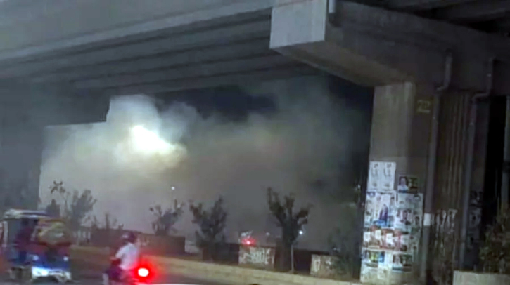 পল্লবী থানার পাশে ককটেল বিস্ফোরণ