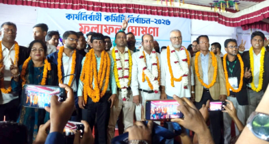 ডিআরইউর সভাপতি আবু সালেহ আকন, সম্পাদক মাইনুল হাসান