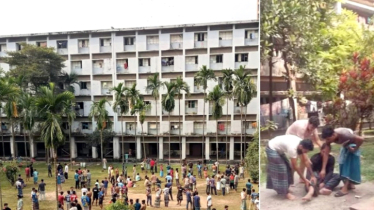 ঢাবির দুই হল থেকে নিচে লাফ দিয়ে ৩ শিক্ষার্থী আহত