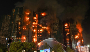 হংকংয়ে ভয়াবহ অগ্নিকাণ্ডে নিহতের সংখ্যা বেড়ে ৯৪