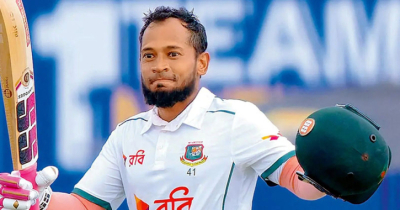 নিজের শততম টেস্টে মুশফিকের অর্ধশত