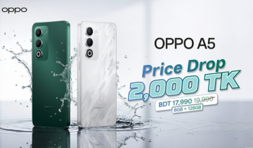 এখন সাশ্রয়ী নতুন দামে পাওয়া যাচ্ছে আলটিমেট ডিউরেবিলিটি চ্যাম্পিয়ন অপো এ৫