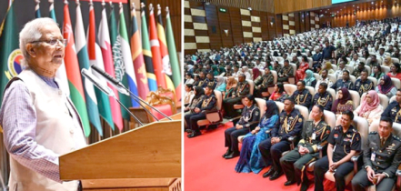 সশস্ত্র বাহিনীর সমর্থনে দ্রুত সংকট উত্তরণ ও জাতিকে স্থিতিশীল করা সম্ভব হয়েছে : প্রধান উপদেষ্টা