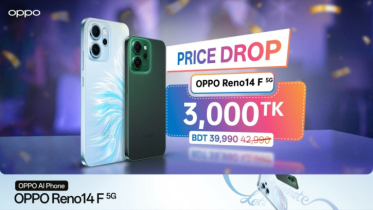 এখন নতুন পরিমার্জিত দামে অপো রেনো১৪ এফ ফাইভজি এখন নতুন পরিমার্জিত দামে অপো রেনো১৪ এফ ফাইভজি