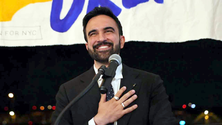 নিউইয়র্কের প্রথম মুসলিম মেয়র হলেন জোহরান মামদানি