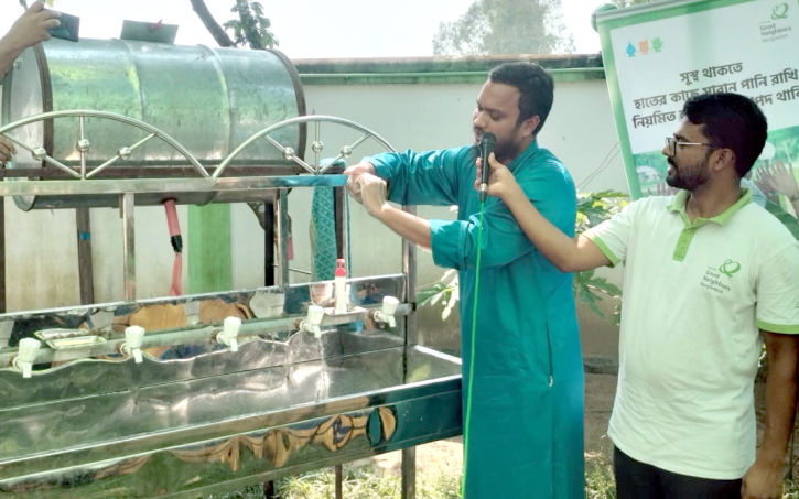 দিনাজপুরে বিশ্ব হাত ধোয়া দিবস পালিত