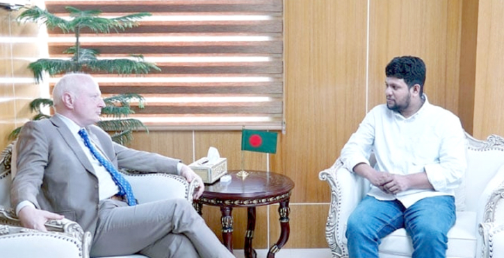 তথ্য উপদেষ্টা মাহফুজ আলমের সঙ্গে জার্মান রাষ্ট্রদূতের সাক্ষাত তথ্য উপদেষ্টা মাহফুজ আলমের সঙ্গে জার্মান রাষ্ট্রদূতের সাক্ষাত