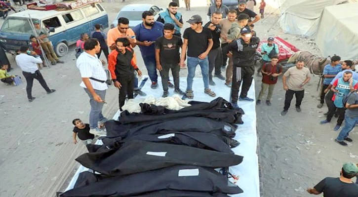 গাজায় একই পরিবারের ২৫ জনকে হত্যা করল ইসরায়েল গাজায় একই পরিবারের ২৫ জনকে হত্যা করল ইসরায়েল