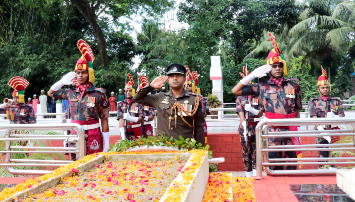 বীরশ্রেষ্ঠ নূর মোহাম্মদ শেখের ৫৪তম শাহাদাতবার্ষিকী পালিত বীরশ্রেষ্ঠ নূর মোহাম্মদ শেখের ৫৪তম শাহাদাতবার্ষিকী পালিত