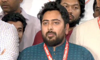 যুগপৎ আন্দোলনের সঙ্গে এনসিপি নেই’: নাহিদ ইসলাম