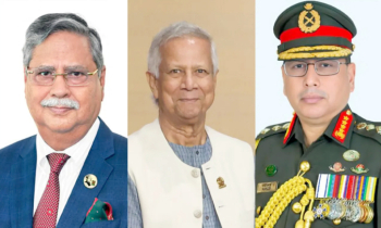 রাষ্ট্রপতি ও প্রধান উপদেষ্টার সঙ্গে সেনাপ্রধানের সাক্ষাৎ