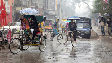 ঢাকায় বজ্রসহ বৃষ্টির আভাস, কমবে তাপমাত্রা