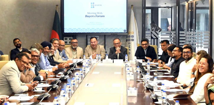 টেকসই সাপ্লাই চেইন নিশ্চিত করতে বিজিএমইএ ও বায়ার্স ফোরামের বৈঠক টেকসই সাপ্লাই চেইন নিশ্চিত করতে বিজিএমইএ ও বায়ার্স ফোরামের বৈঠক