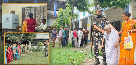 পশ্চিমবঙ্গ বিধানসভা নির্বাচনের প্রথম দফার ভোটগ্রহণ শুরু