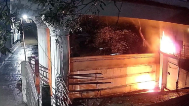 সাকিবের পর এবার নওফেলের বাড়িতে আগুন