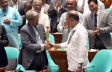 নতুন রাষ্ট্রপতিকে লাল গোলাপ দিয়ে শুভেচ্ছা জানিয়েছেন প্রধানমন্ত্রী